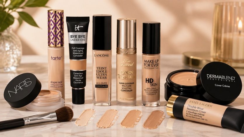 Top 10 Best Cover Up Makeup Products for Flawless Full Coverage